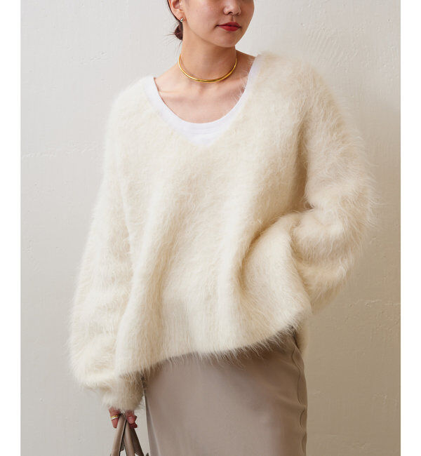  「スーリーアルパカプルオーバー」|ニット・セーター|