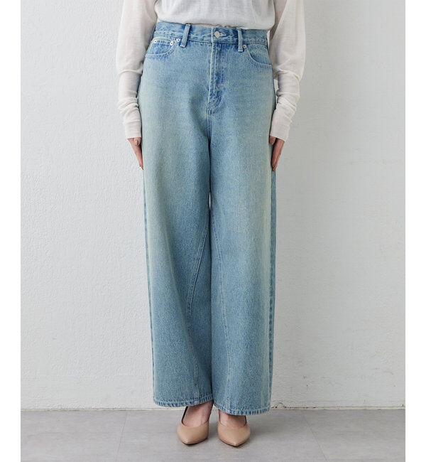  「ワイドデニム」|デニム|
