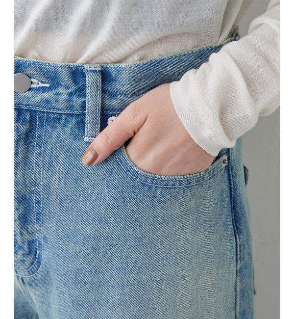 「ワイドデニム」|デニム|