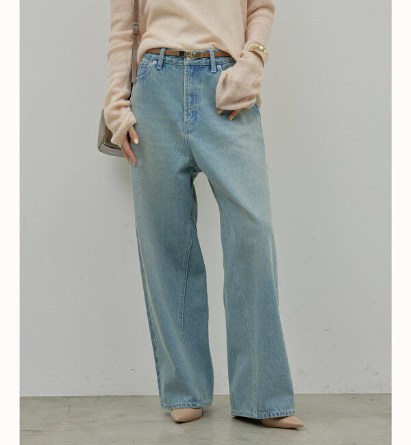  「ワイドデニム」|デニム|