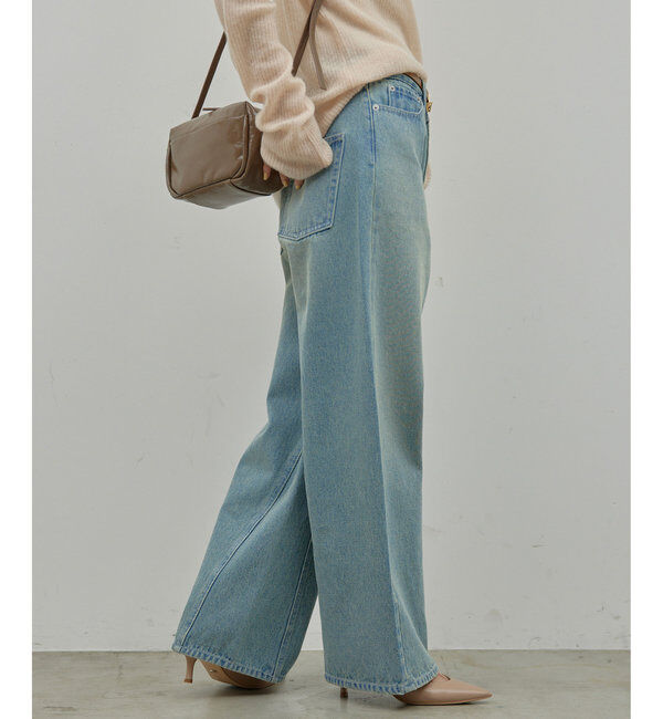  「ワイドデニム」|デニム|