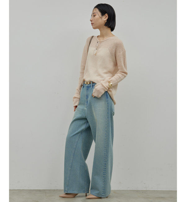  「ワイドデニム」|デニム|