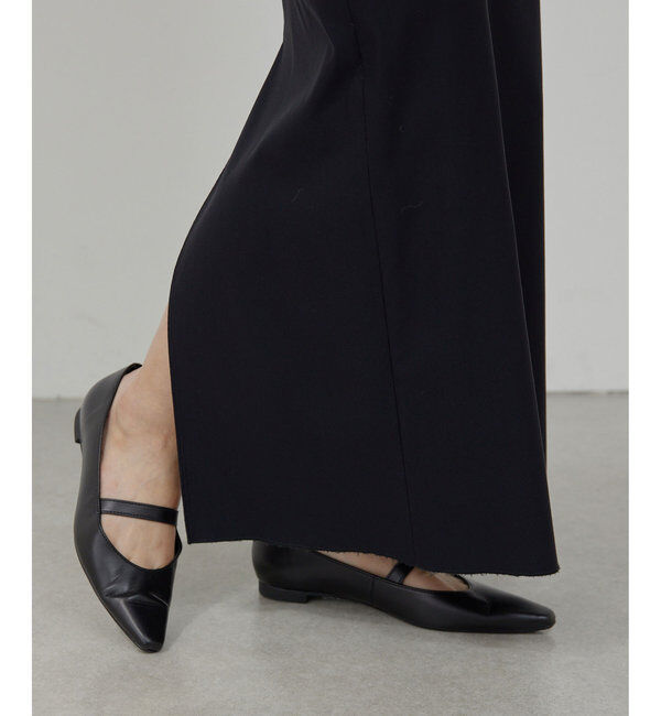  「【2.718】リボンフラットシューズ」|サンダル|