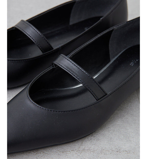  「【2.718】リボンフラットシューズ」|サンダル|