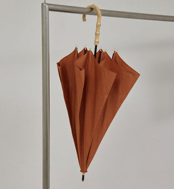  「【UVカット/晴雨兼用】ベーシックアンブレラ」|その他|オレンジ