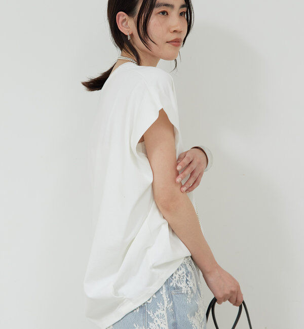  「タックコクーンTシャツ」|Tシャツ・カットソー|