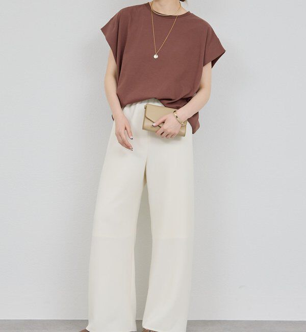  「タックコクーンTシャツ」|Tシャツ・カットソー|