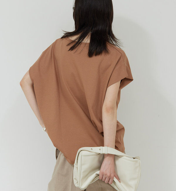  「タックコクーンTシャツ」|Tシャツ・カットソー|