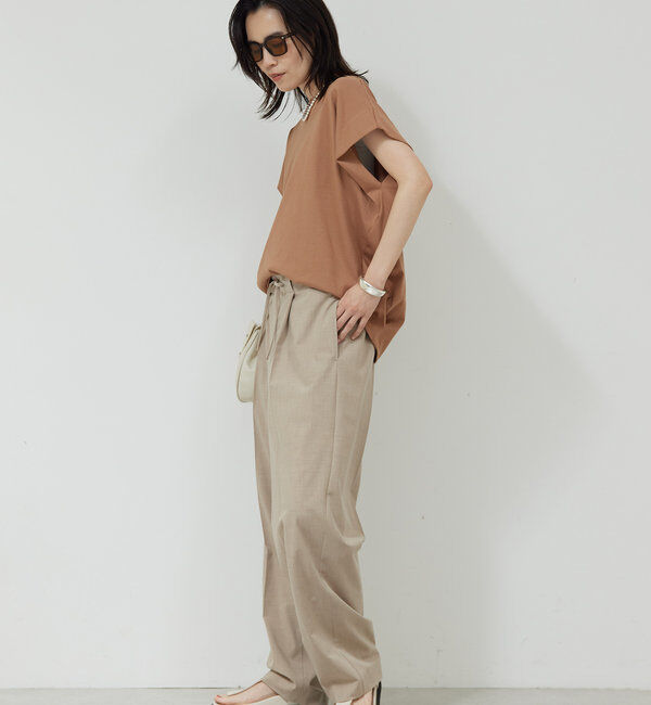  「タックコクーンTシャツ」|Tシャツ・カットソー|