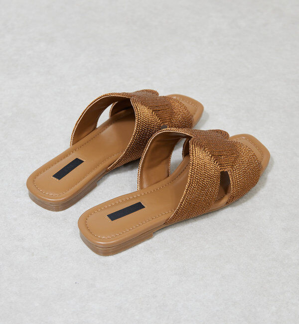  「【2.718】ウーブンサンダル」|サンダル|