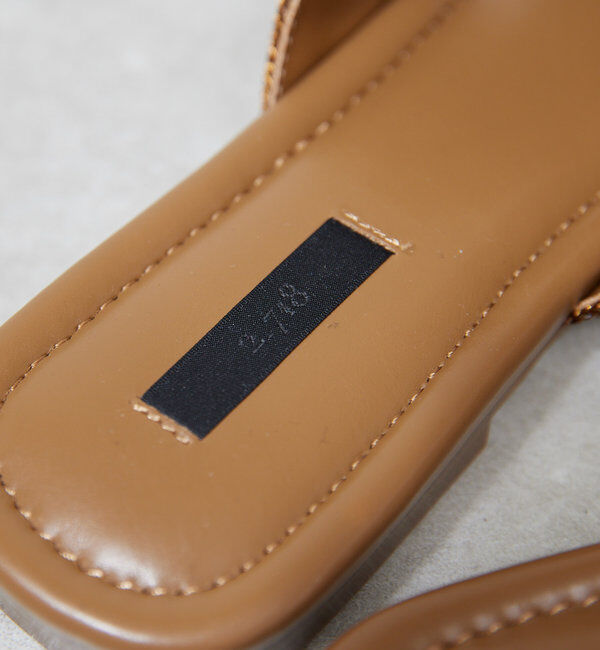  「【2.718】ウーブンサンダル」|サンダル|