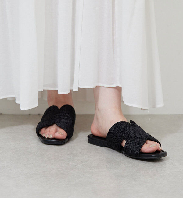  「【2.718】ウーブンサンダル」|サンダル|