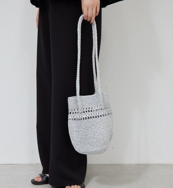  「【2.718】コードメッシュバッグ」|トートバッグ|