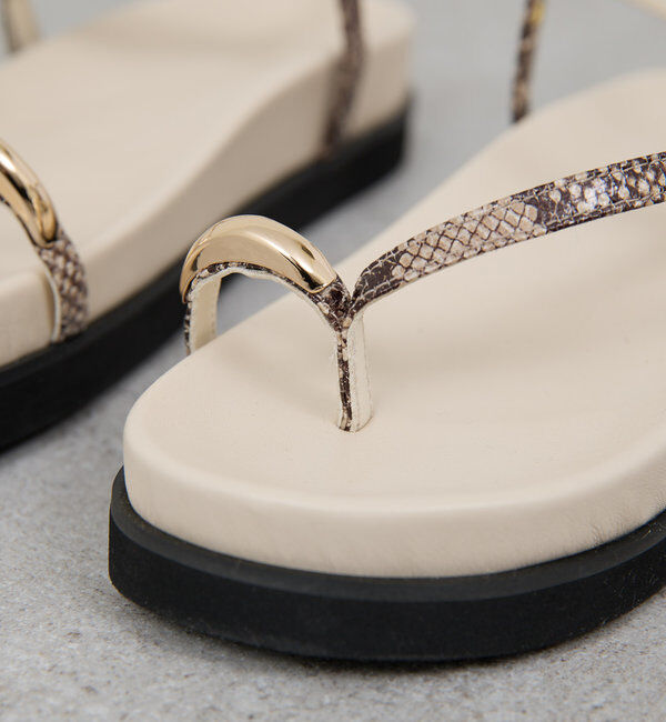  「【2.718】パイソンコードサンダル」|サンダル|