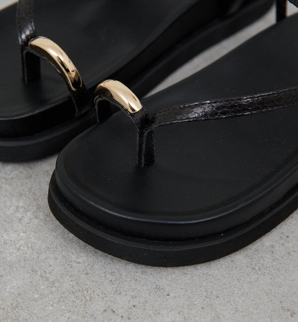  「【2.718】パイソンコードサンダル」|サンダル|