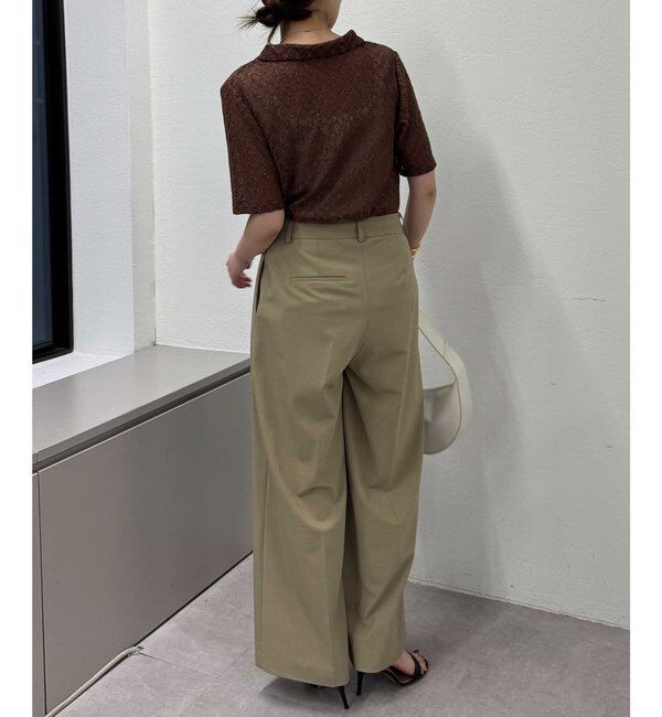  「【セットアップ対応】レースポロカーデ」|Tシャツ・カットソー|