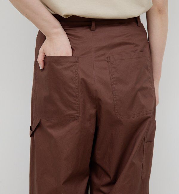  「【HERITANOVUM】ワイドタックペインターパンツ」|チノ|