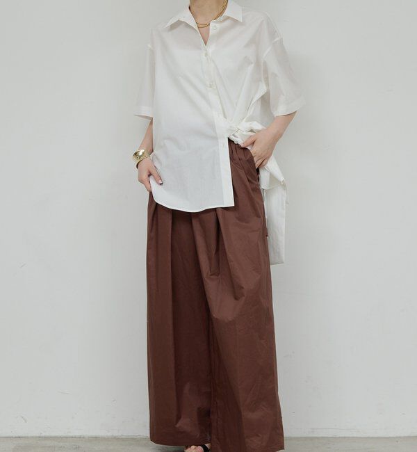  「【HERITANOVUM】ワイドタックペインターパンツ」|チノ|