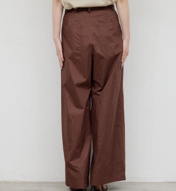  「【HERITANOVUM】ワイドタックペインターパンツ」|チノ|