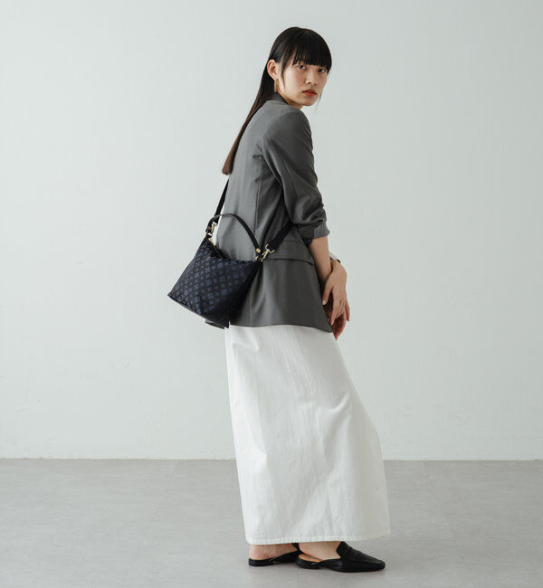  「ナイロンジャガードシンプルショルダーバッグ」|ショルダー・メッセンジャー|