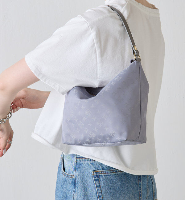  「ナイロンジャガードシンプルショルダーバッグ」|ショルダー・メッセンジャー|