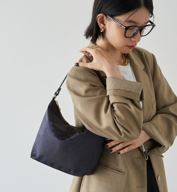  「ナイロンジャガードシンプルショルダーバッグ」|ショルダー・メッセンジャー|