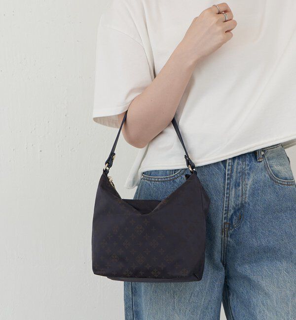  「ナイロンジャガードシンプルショルダーバッグ」|ショルダー・メッセンジャー|