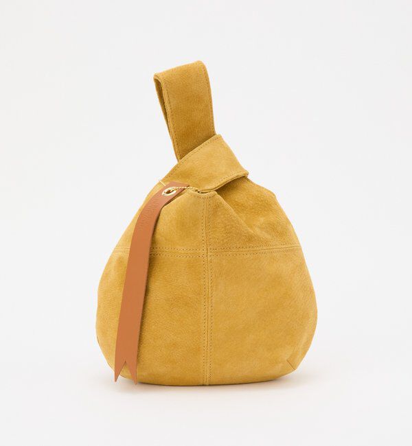  「スエード巾着ハンドバッグ」|トートバッグ|