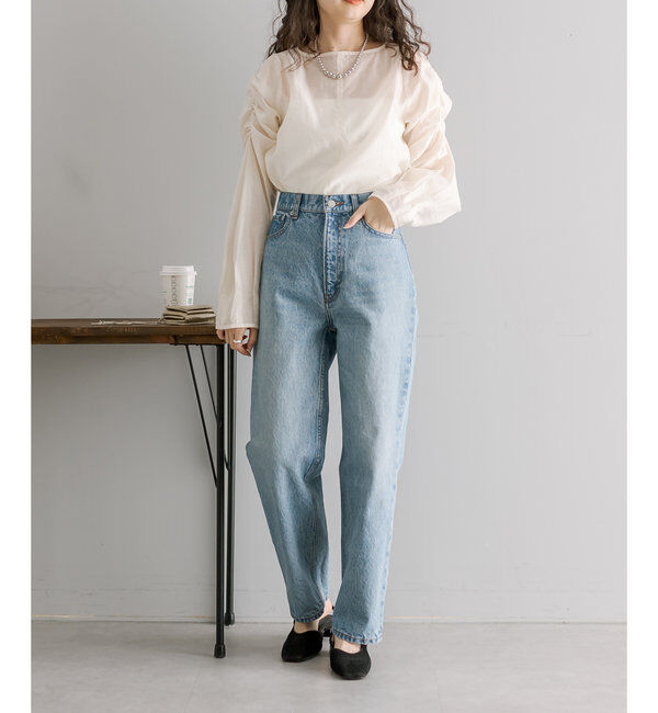  「【ai no de】new kurashiki ストレートPT」|デニム|