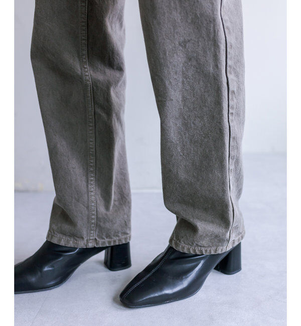  「【ai no de】new kurashiki ストレートPT」|デニム|