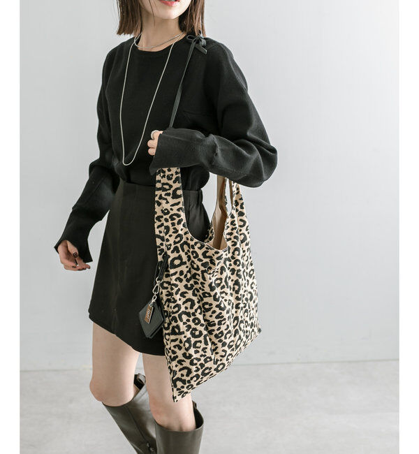  「【A4サイズ収納可】loti コインケース付きトート」|トートバッグ|