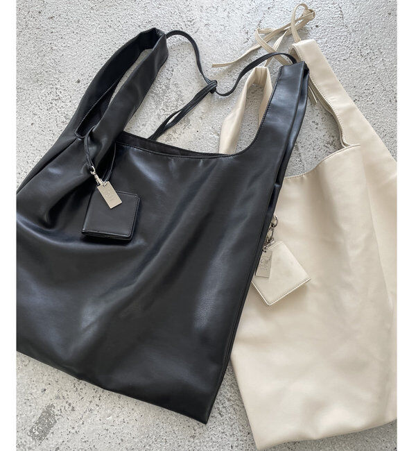  「【A4サイズ収納可】loti コインケース付きトート」|トートバッグ|