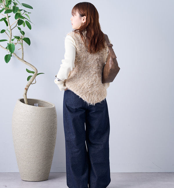  「シャギーニットベスト」|ニット・セーター|