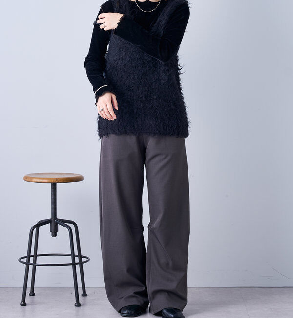  「シャギーニットベスト」|ニット・セーター|