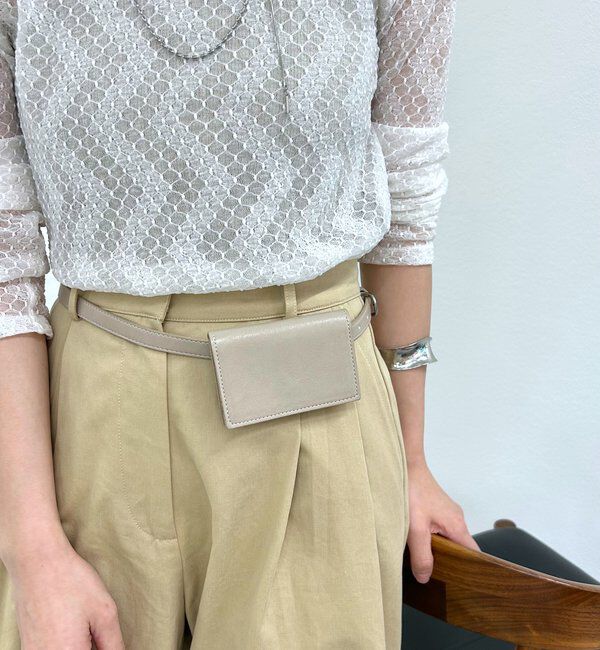  「ベルト付きミニポーチ」|ベルト|