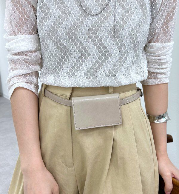  「ベルト付きミニポーチ」|ベルト|