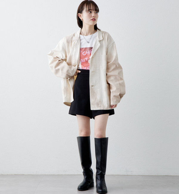  「ai no de hazakawa 襟付きジャケット」|その他|