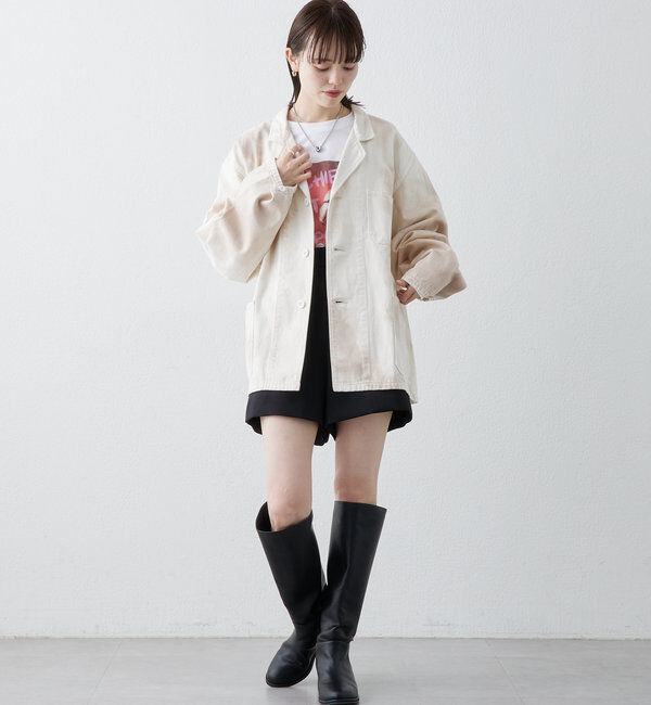  「ai no de hazakawa 襟付きジャケット」|その他|