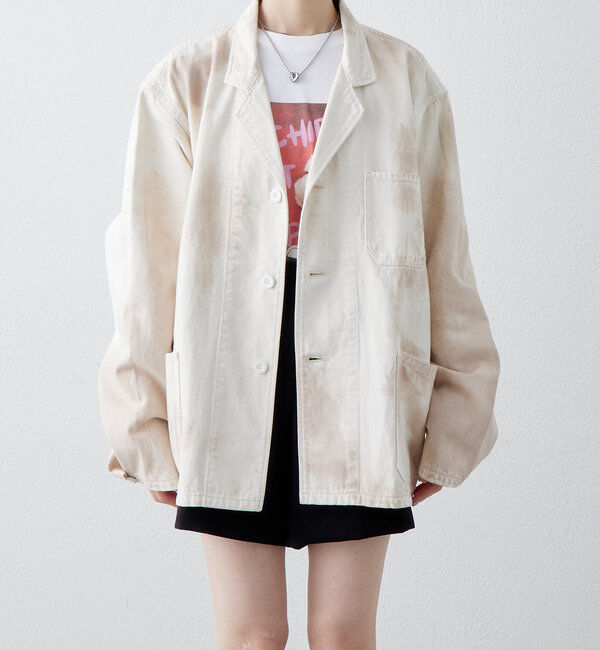  「ai no de hazakawa 襟付きジャケット」|その他|