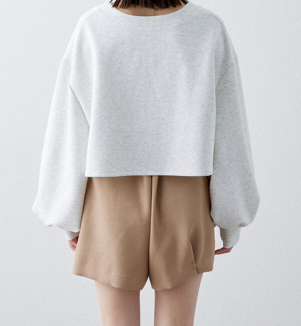  「ポンチショートスウェット」|Tシャツ・カットソー|