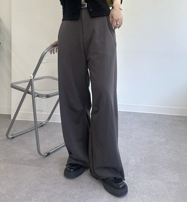  「カーブスウェットパンツ」|チノ|