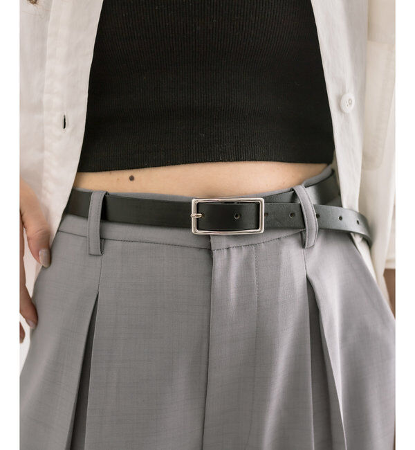  「レザーベルト」|ベルト|ブラック