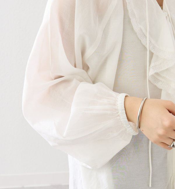  「FANAKA ruffle blouse」|シャツ・ブラウス|