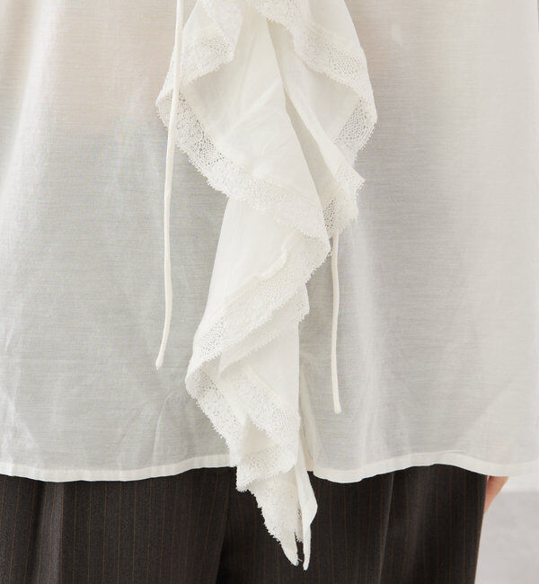  「FANAKA ruffle blouse」|シャツ・ブラウス|