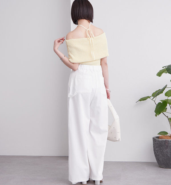  「ブークレオフショルニット」|ニット・セーター|