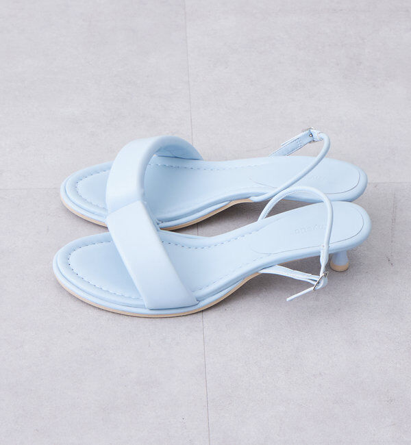  「パテッドヒールサンダル」|サンダル|