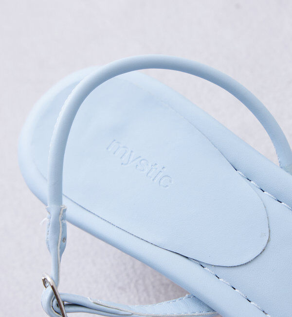  「パテッドヒールサンダル」|サンダル|