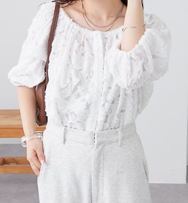  「フリンジオフショルブラウス」|シャツ・ブラウス|