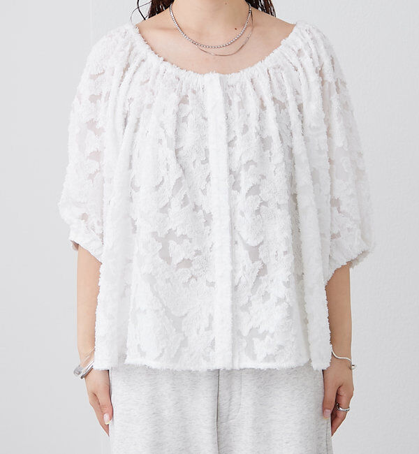  「フリンジオフショルブラウス」|シャツ・ブラウス|