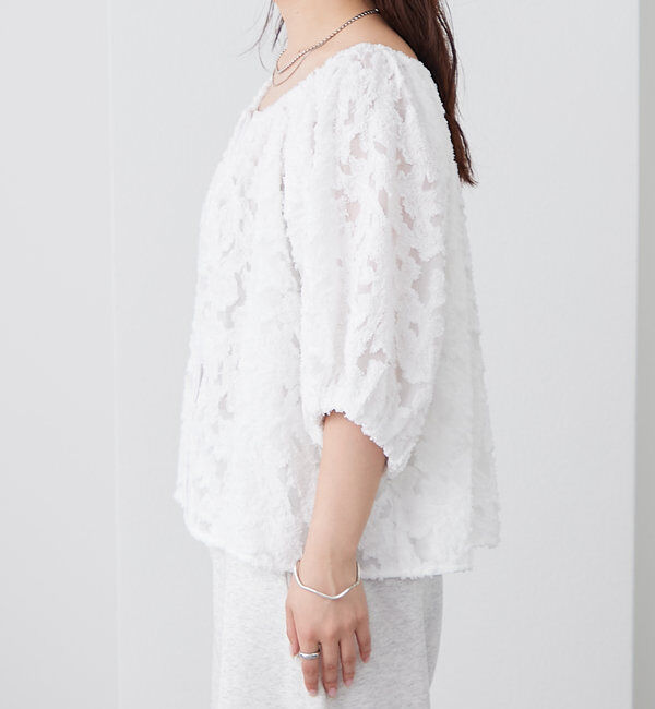  「フリンジオフショルブラウス」|シャツ・ブラウス|